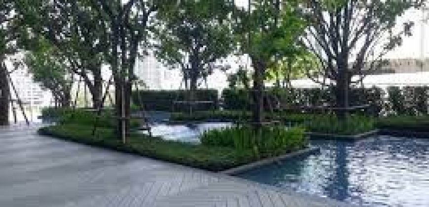 Magnolia Iconsiam for Rent 1bed River view high floor at corner side luxury decorated