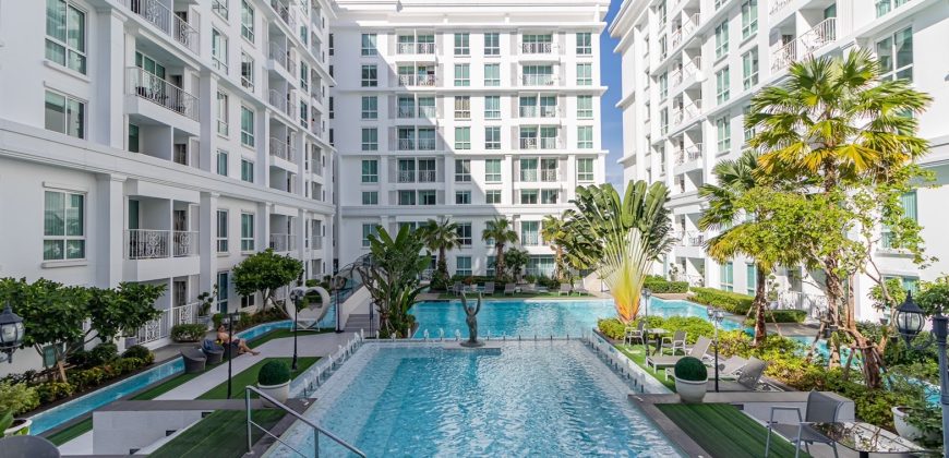 ขายคอนโด The Orient resort and spa พัทยาจอมเทียน 35ตรม pool access ตกแต่งสวยงาม